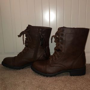 Juniors combat boots